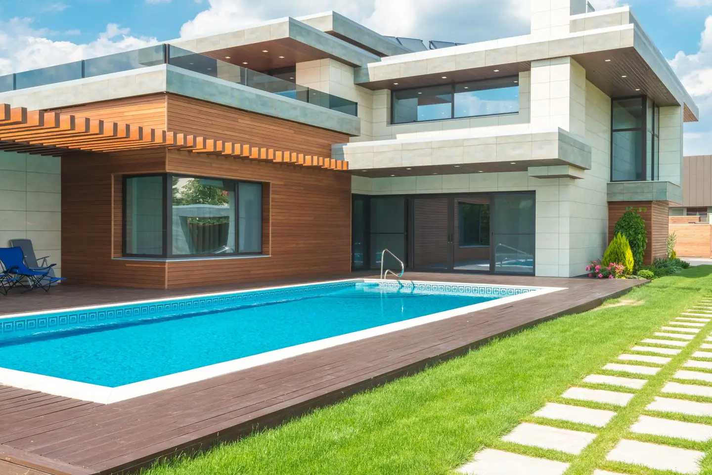 Swimming pool built in Ivanhoe, NSW